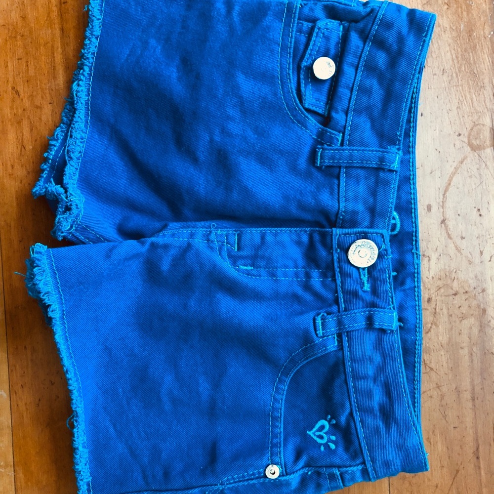 Justice size 10 Royal Blue Shorts